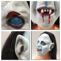 Halloween Theme Party Headgear Horror Long Black Hair Sadako Ghost Scary Cosplay Masquerade Haunted House Props