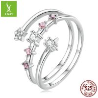 [COD] Ziyun multi-layer star ring lady personality fashion 925 silver index finger wholesale BSR310