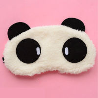 ผ้าปิดตาผ้าฝ้ายน่ารัก Plush Eyeshade แบบพกพา Shading Sleep Eye Cover for Bedroom Office