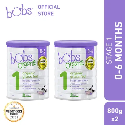 Bubs Organic® Grass Fed Infant Formula