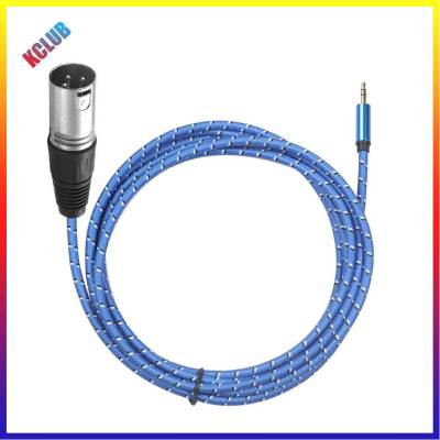 3M/9.8ft 3.5Mm TRS สเตอริโอตัวผู้เป็น XLR 3Pin สายสายสัญญาณเสียงแบบถักตัวผู้