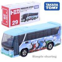 Ttakara Tomy Tomica 29โทมัส Land Express รถบัสขนาด1/156รถป๊อป Kids Toys สำหรับโชว์รถโมเดลเหล็กมอเตอร์รถยนต์