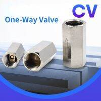 1pcs dn10dn8dn15 1/8 1/4 3/8 1/2 304 stainless steel check valves gas water one-way valve