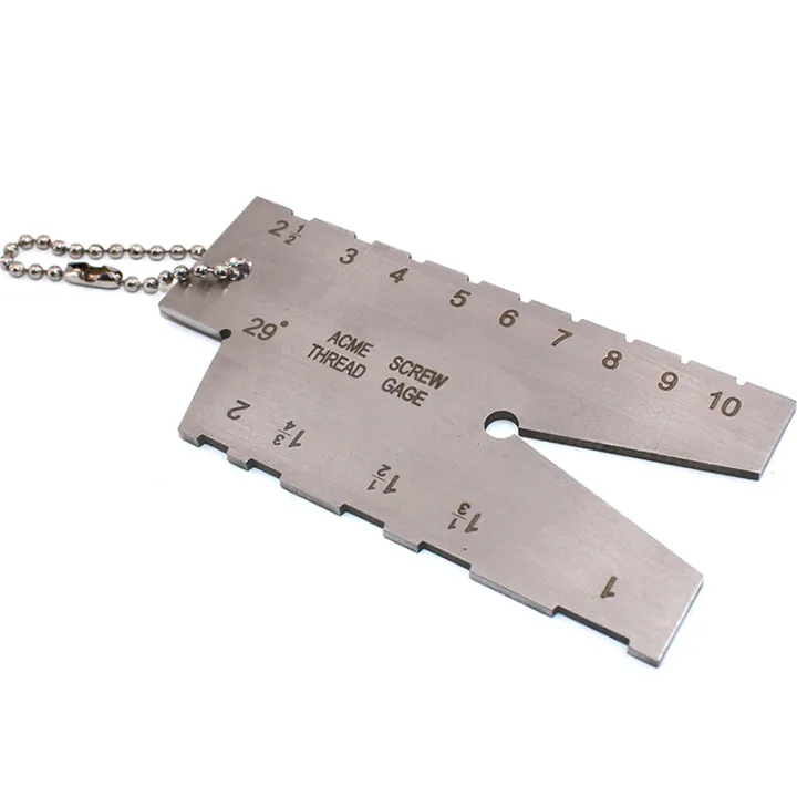 Stainless Steel Screw thread Cutting angle gage Gauge Measuring Tool