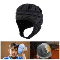 Childrens Rugby Helmet Head Guard Goalie Roller Football Goalkeeper Helmet Kids Tennis Child Skating Hat Baby Head Protector