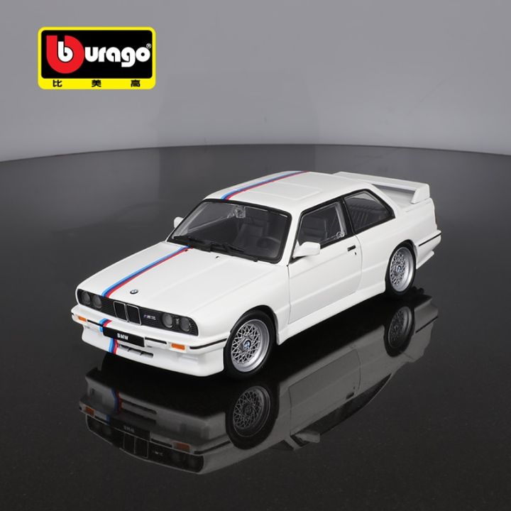 urago-1-24-bmw-m3-e30-1988โมเดลรถอัลลอยรถหรูรถ-diecast-ของเล่นโมเดล