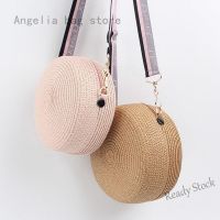 【Ready Stock】 №﹍✟ C23 2023 Round Straw Bags Women Summer Rattan Bag Handmade Woven Beach Cross Body Bag Circle Bohemia Handbag Bali Lowest price L31