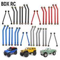 Metal High Clearance Chassis Links Set Upgrade Parts for 1/24 RC Crawler Axial SCX24 AXI00002 C10 JEEP JLU Ford Bronco AXI00006 Screw Nut Drivers