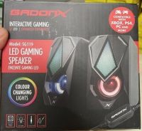 GADONX SG-119 ลำโพงมีไฟ Speaker Power RGB LED Speaker USB