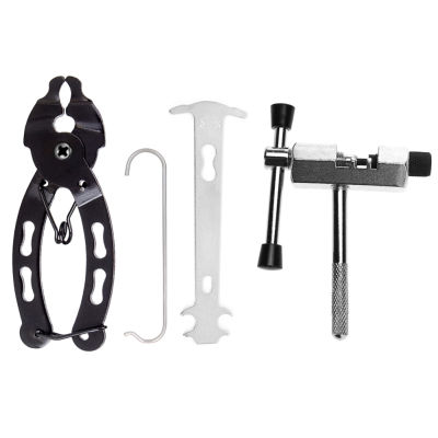 [ส่งจากไทย] ♬ โซ่จักรยานภูเขา Quick Link MTB Chain Plier Cutter Ruler Clamp Tool Kits