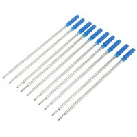 10 Pcs Pen Refill Blue Black Ink Ballpoint Ball Point Pens Refills For High Quality Writing Office School Supplies Pens