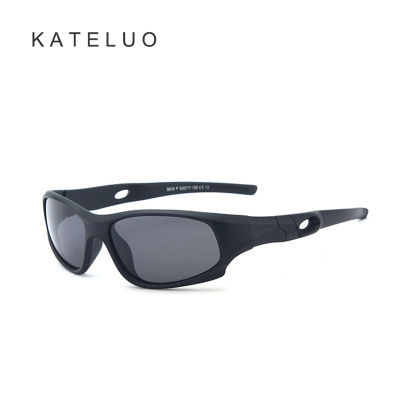 KATELUO เด็กใหม่แว่นตากันแดด Polarized TR90 ชายหญิงแว่นตากันแดดซิลิโคนแว่นตานิรภัยของขวัญเด็ก UV400 แว่นตา S816