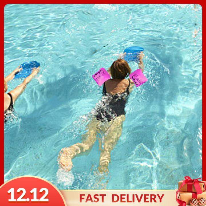 Gispark Swimming Arm Bands Pool Swimming Arm Float Rings for Beginner