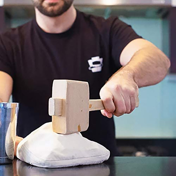 lewis-bag-and-ice-mallet-bartender-kit-ice-crusher-beach-wood-hammer-set-for-ice-crushing-bar-tools-for-home-bartenders