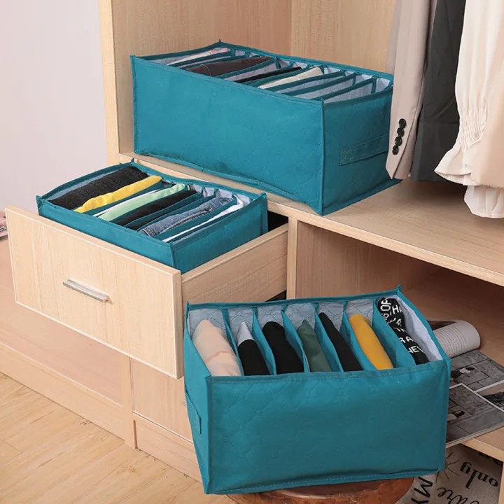6/7/9/24 Grids Clothes Storage Box Large Capacity Organizers Can Washed