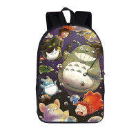 Cartoon Goldfish On The Cliff Schoolbag Teenager Leisure Backpack Kids Travel Bookbags Large Capability School Backpack Gift