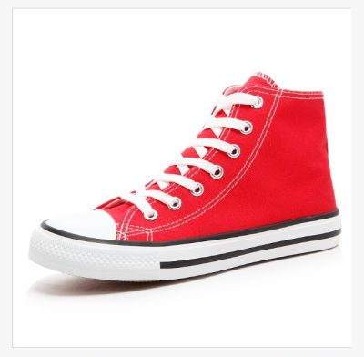รองเท้าผ้าใบผู้หญิง Converse all star classic พื้นไม่ลื่น รองเท้าผ้าใบหุ้มข้อ Fashion Shoes รองเท้าทรงคอนเวิส กระชับพอดีเท้า ทรงเรียว
