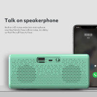 Wireless FM Radio Bluetooth Speaker Built-in Mic Support USB AUX MicroSD, Compatible with Alexa MP3 Android Pc Tablet