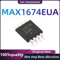 (5 Buah) MAX1674EUA Screen Print 1674 EAU + MSOP8 Boost DC-DC Converter Baru Asli