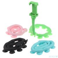 New Cute Caterpillar Lazy Bracket Mobile Phone Holder Worm Flexible Phone Suction Cup Stand For Home Wall Desktop Bicycle