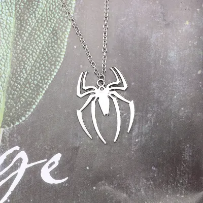 ▲☸▤ DIY Retro Spider Necklace For Men Women Male Steampunk Insect Vintage Ancient Pendant Necklaces Unisex Jewelry Gifts 2019