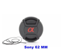 ฝาปิดหน้าเลนส์กล้องโซนี่ ขนาด 62 มม. LENS CAP SONY ALFA 62 MM (1028)