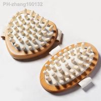 Body Anti Cellulite Brush Soothing Wooden Essential Oil Spa Air Cushion Massage Hair Comb Scalp Massage Brush Dead Skin Remover