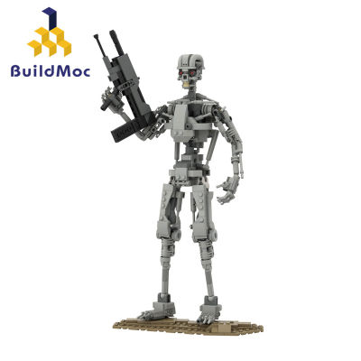 Buildmoc Zhong Finisher T800บล็อกการสร้างหุ่นยนต์ของเล่นสำหรับผู้ใหญ่ตัวต่อของเล่นใช้ได้กับเลโก้