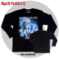 Blaxroxx เสื้อวง ลิขสิทธิ์แท้ Iron Maiden® (LS-IRM013) เสื้อยืด เสื้อสกรีนลาย เสื้อวินเทจ