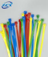 100pcs Color Self Locking Nylon Plastic Zippers With Cable Ties Fasteners Of Various Szes Binding Buckle