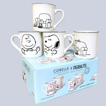 Peanuts Snoopy Mug Porcelain Mug Soup Cup 1PC or 2PC Gift Set