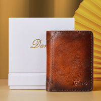 2021 Mens Wallet Made of Leather Mini Coin Purse Money Clip Anti-theft Swipe Small Passport Cover Bag Free Shipping