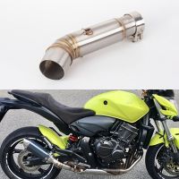 For Honda Hornet CB600F CB 600F 2007- 2013 Hornet CB600 Exhaust Muffler Middle CB600F Link Pipe Escape Pipe Slip-on