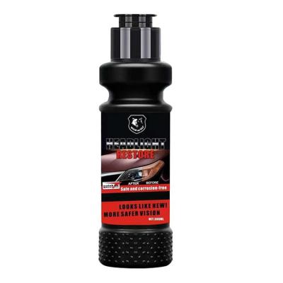 Headlight Polish Cleaner 300ml Car Headlamp Repair Agent Taillight Repair Liquid Vehicles Maintenance Products To Remove Oxidation Yellowing And Scratches kindness