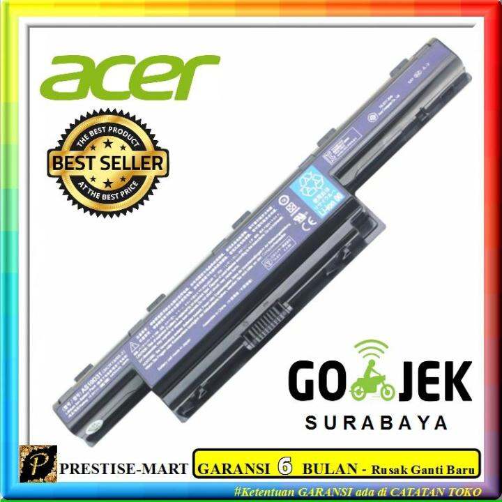 Baterai Battery Acer Aspire 4739 4752g 4752z 4755g Hitam Lazada