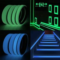 ✇☁ Luminous Tape 3m Fluorescent Night Vision Glow In Dark Safety Warning Security Stage Home Decoration Self-Adhesive Sticker Tape