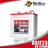 แบตเตอรี่โซล่าเซลล์ GXIF25 6V 225AH แบตเตอรี่ Bellco Battery Deep Cycle