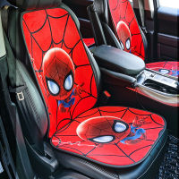 new cartoon car seat cover winter soft plush for auto protector cushion set cute pad universal interior accessories goods