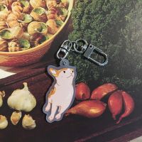 [ a cat in my tummy ] Keychain พวงกุญแจอะคริลิค ขนาด 5 cm – You home yet