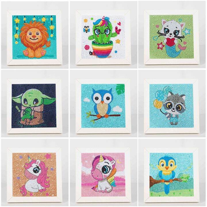 Diamond Art For Kids Cute Cartoon Small And Easy 5D Diamond Painting ...