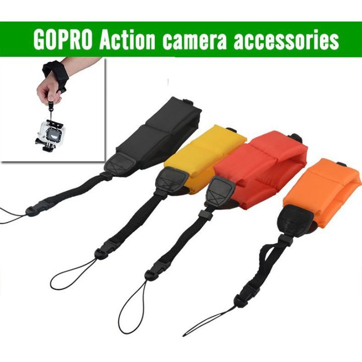 gopro-floating-wrist-strap-foam-โฟมลอยน้ำ-สำหรับคล้องข้อมือ-กันกล้องจมน้ำ