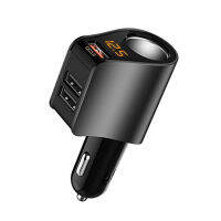 สำหรับ Hyundai Car Charger มัลติฟังก์ชั่ USB อะแดปเตอร์รถโวลต์มิเตอร์ที่มีหน้าจอตรวจจับแรงดันไฟฟ้า LED