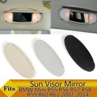 Car Sun Visor Mirror Cover Sunshade Makeup Mirror Cover Accessories Replacement For BMW Mini R55 R56 R57 R58 R59 R60 R61 2007-14