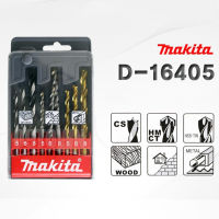 Makita ดอกสว่านเจาะเหล็ก, ไม้, ปูน รุ่น D-16405 (ชุด 9 ตัว) สินค้าพร้อมส่ง