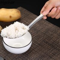 ✢ Kitchen Stainless Steel Rice Scoops Soup Porridge Spoons Household High Temperature Resistance Anti-scald Rice Spoon Food Grade