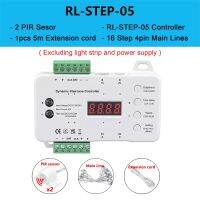 10A 240W เซ็นเซอร์ตรวจจับการเคลื่อนไหว PIR ขั้นบันได LED COB ตัวควบคุมไฟหรี่อัจฉริยะริ้วสายไฟสีเดียว DC 12V 24V ไม่มีสายไฟ/บัดกรี