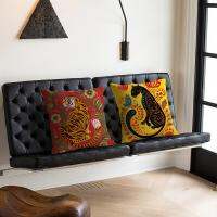 hot！【DT】☏  Cushion Cover for Sofa Room Cartoon Cojins Funda Cojin