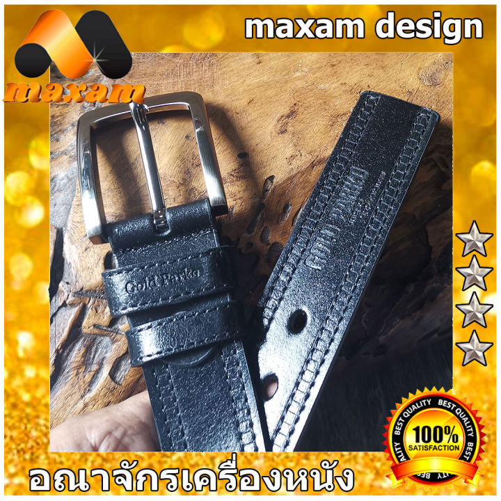 super-black-เย็บลายคู่-คุณภาพเกรด-a-เข็มขัดหนังเเท้ยาวตลอดเส้น-45-นิ้ว-หนังเเท้ๆ-ใช้นานใช้ทน