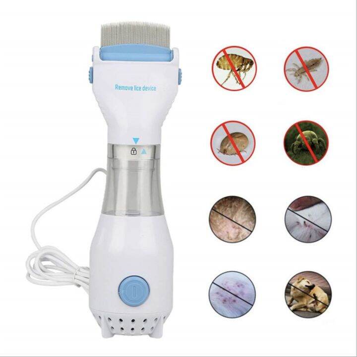 Hair Cleaner Lice Comb Electric Lice Grabber Multifunctional Physical Flea Removal Combs Lice