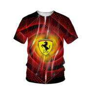 xzx180305  F1  Scuderia Ferrari2023 Signature 3D T-Shirt 15